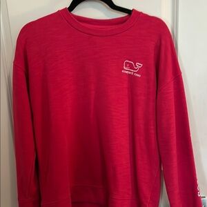 Vineyard Vines Red Whale Sweatshirt